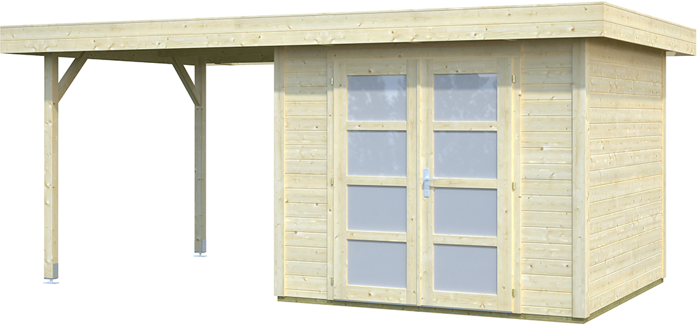 Lara Friggebod & cykelskjul 6,0+5,9 m² Lara Friggebod & cykelskjul 6,0+5,9 m²