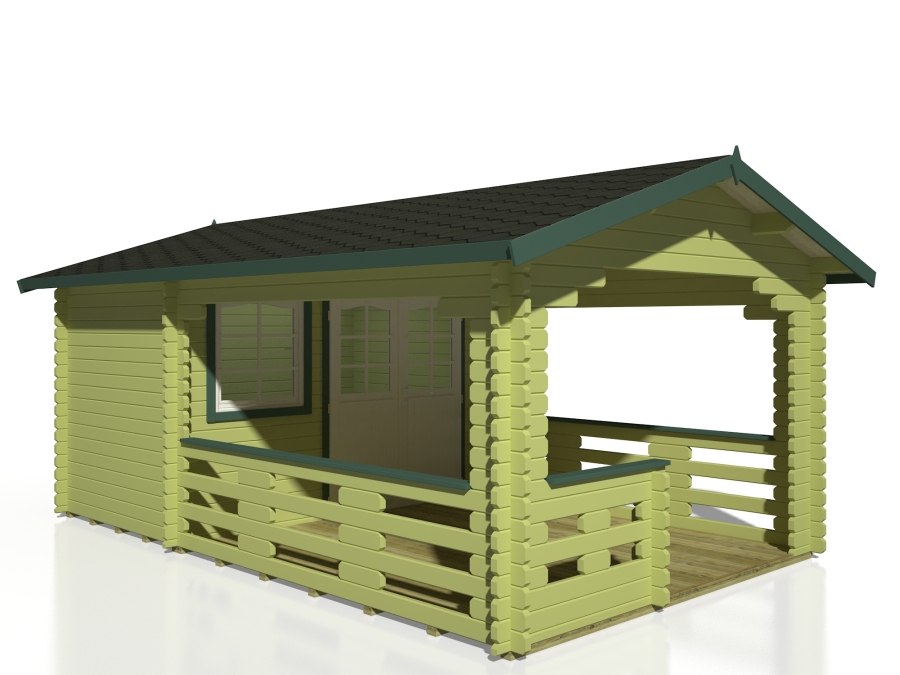 Attefallshus Sylvi 6,1+10,6 m² Attefallshus Sylvi 6,1+10,6 m²