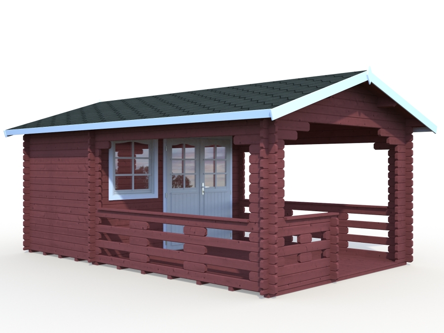 Attefallshus Sylvi 6,1+10,6 m² Attefallshus Sylvi 6,1+10,6 m²