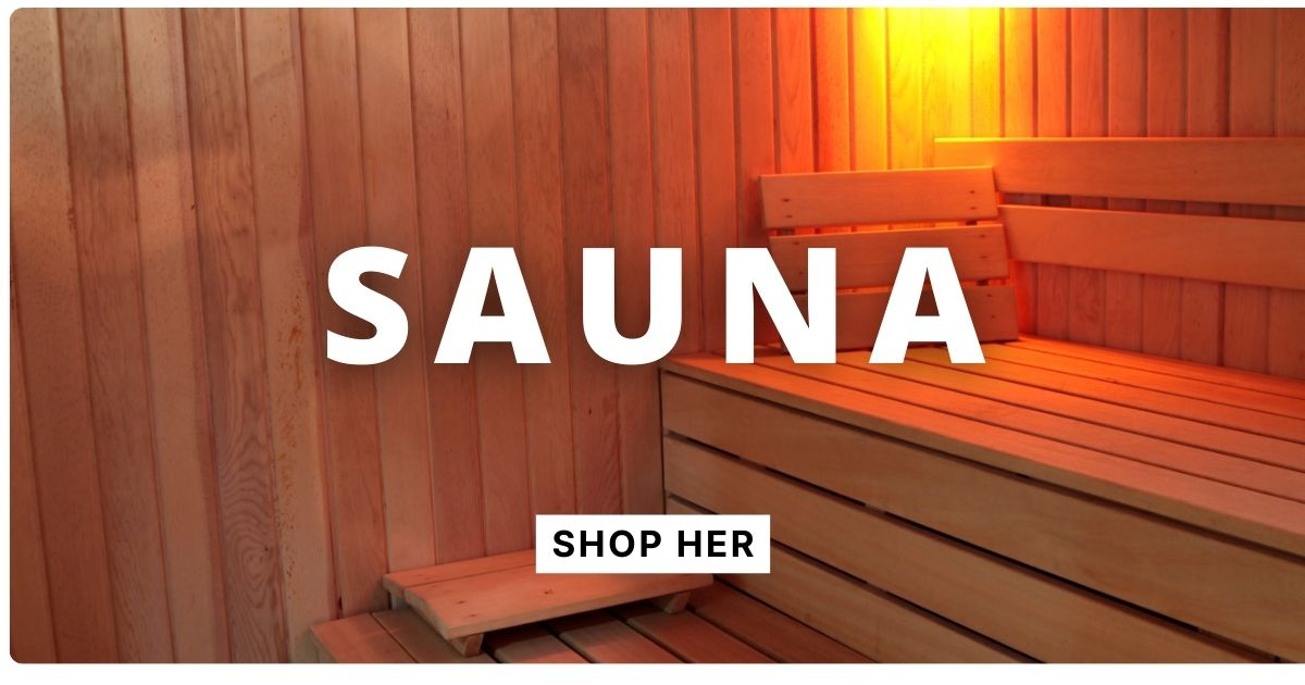 Saunarum og saunahytter til kanonpris