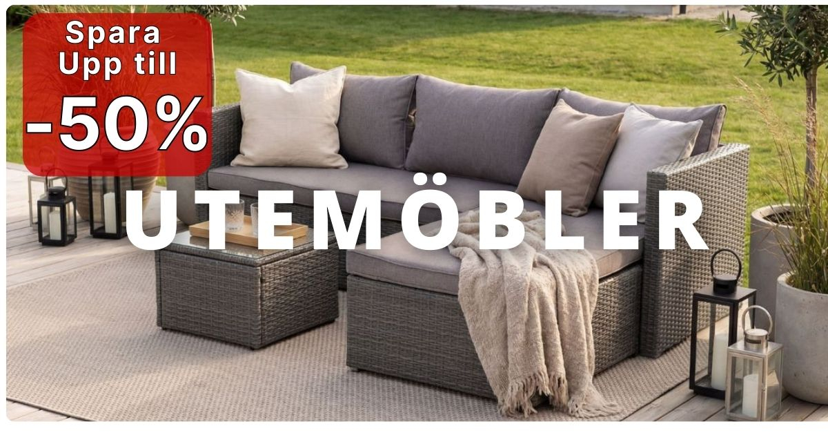 Utemöbel säsong Utemöbel säsong