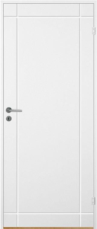 Innerdörr bornholm + Handtagskit - Matt Innerdörr bornholm + Handtagskit - Matt