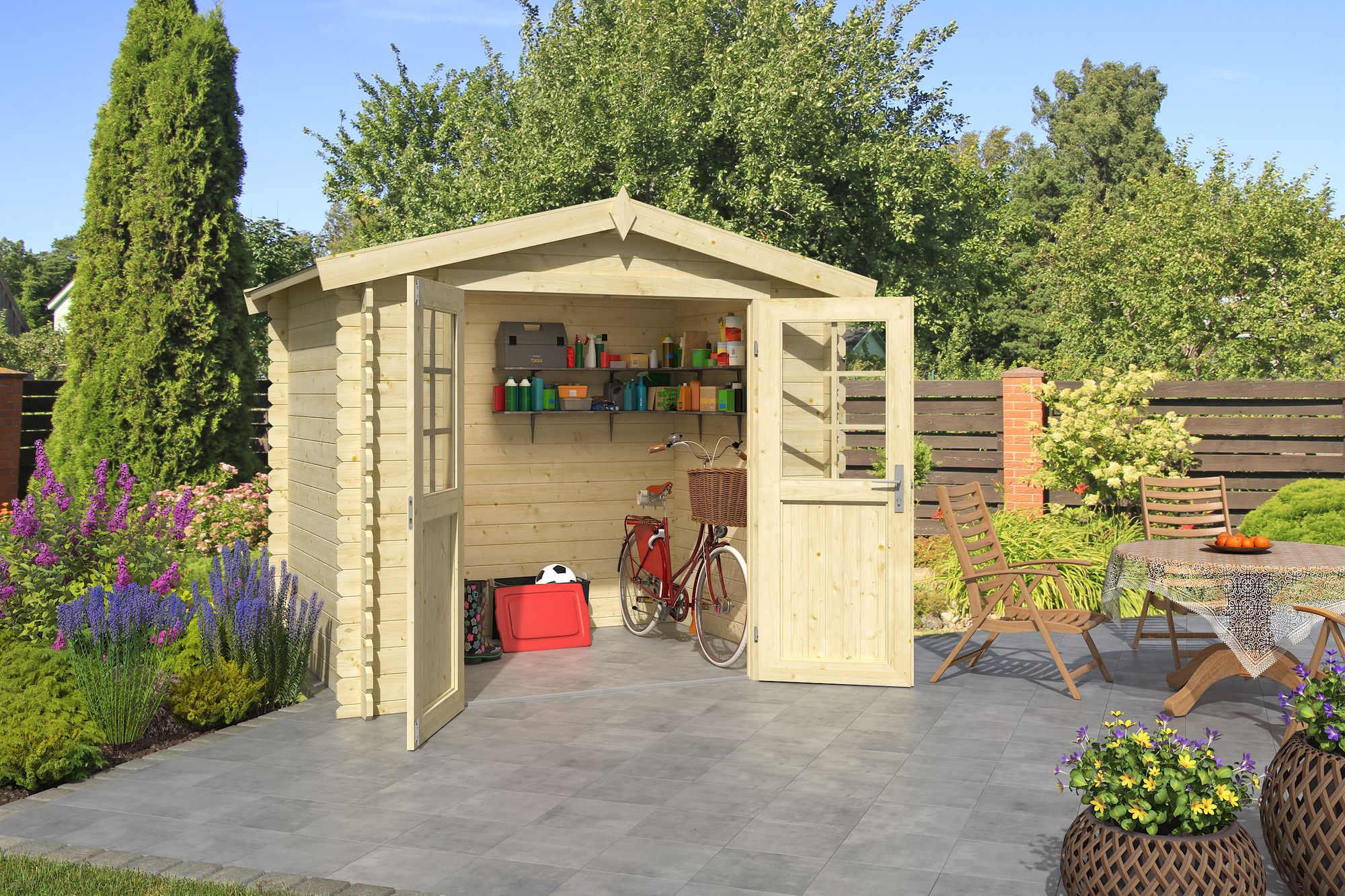 Förråd Ingrid A - 4,8 m² Förråd Ingrid A - 4,8 m²