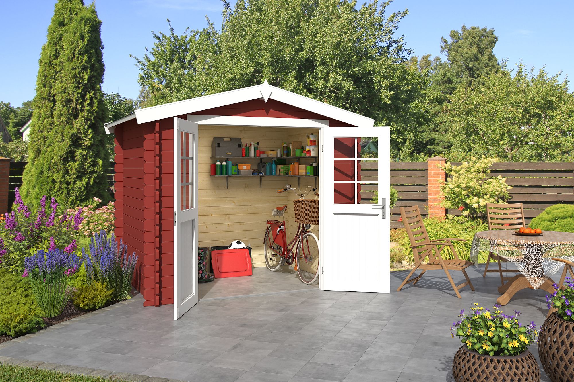 Förråd Ingrid A - 4,8 m² Förråd Ingrid A - 4,8 m²