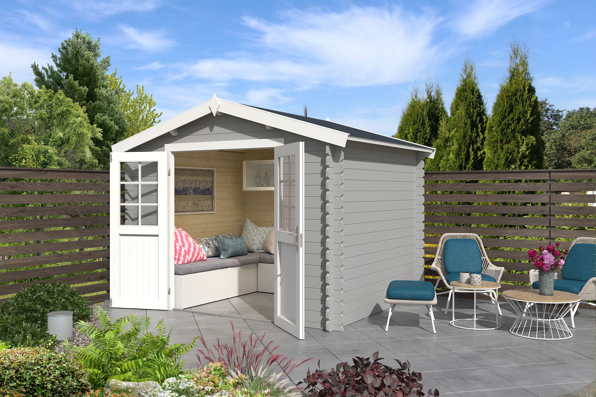 Förråd Noa A - 7,3 m² Förråd Noa A - 7,3 m²