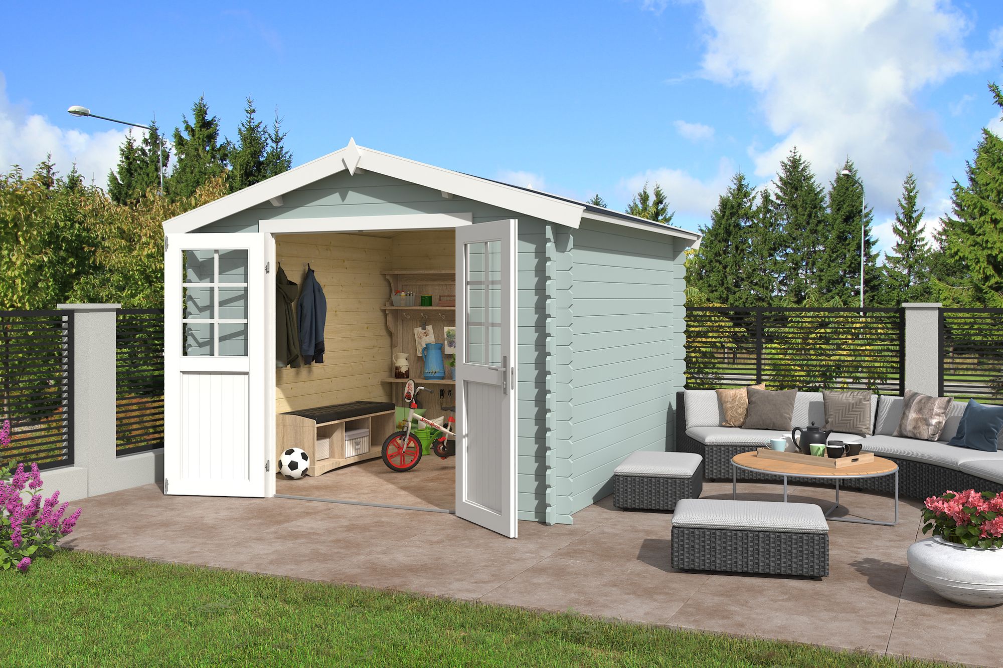 Förråd Noa B - 8,7 m² Förråd Noa B - 8,7 m²