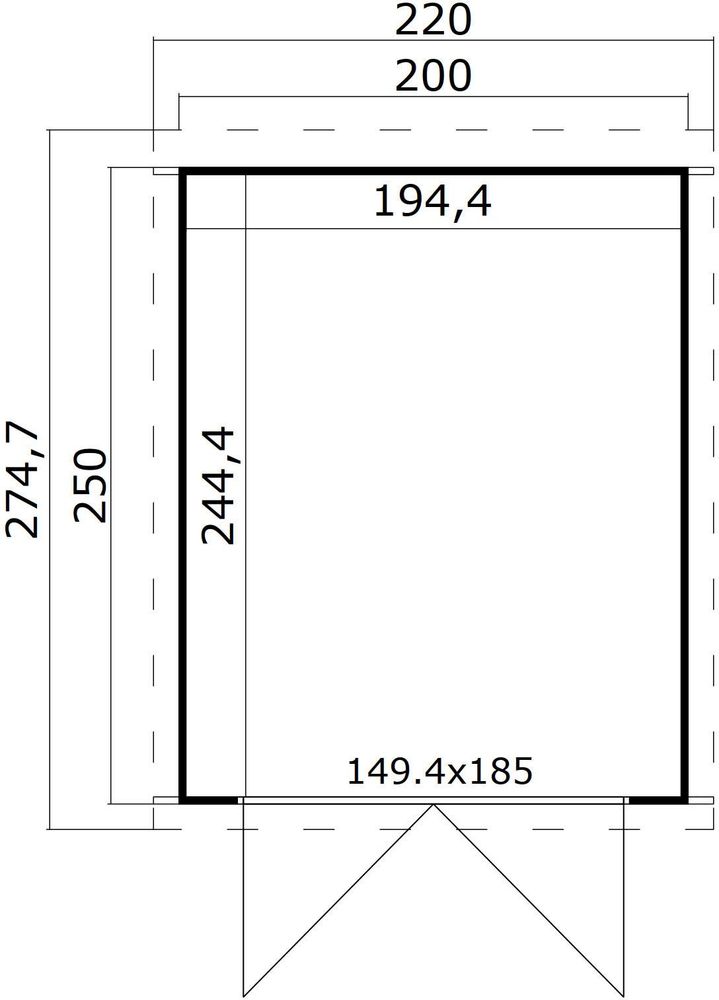 Lagerung Sammi B - 5 m² Lagerung Sammi B - 5 m²