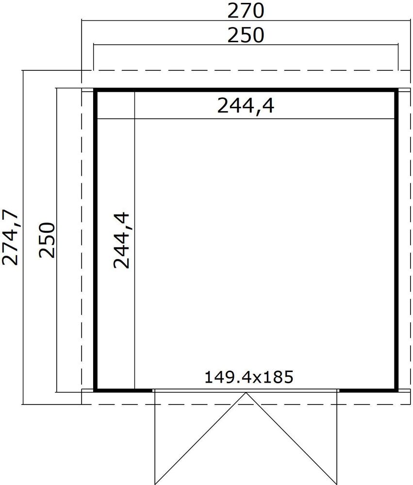 Lagerung Sammi D - 6,2 m² Lagerung Sammi D - 6,2 m²