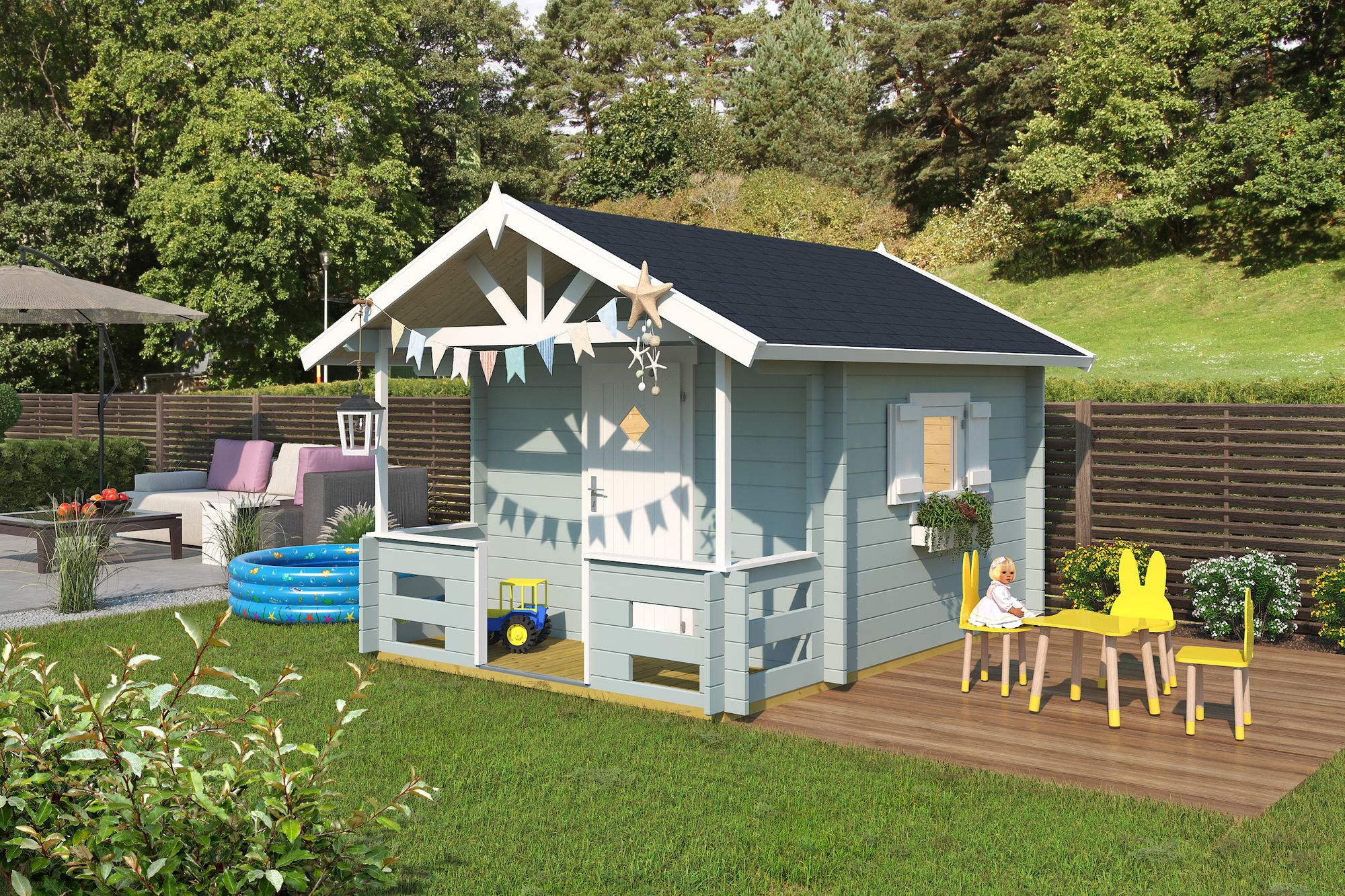 Lekstuga Liam - 5,5 m² Lekstuga Liam - 5,5 m²