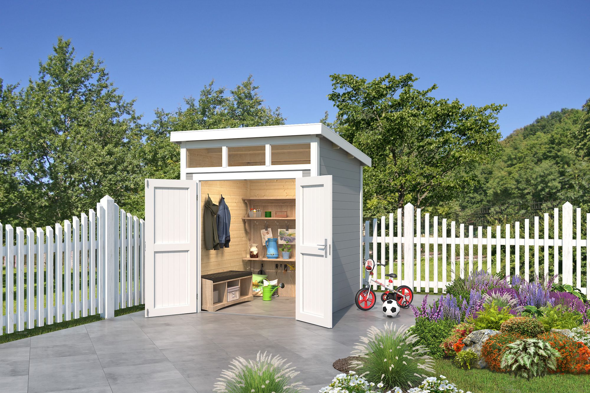 Förråd Karina A - 4 m² Förråd Karina A - 4 m²