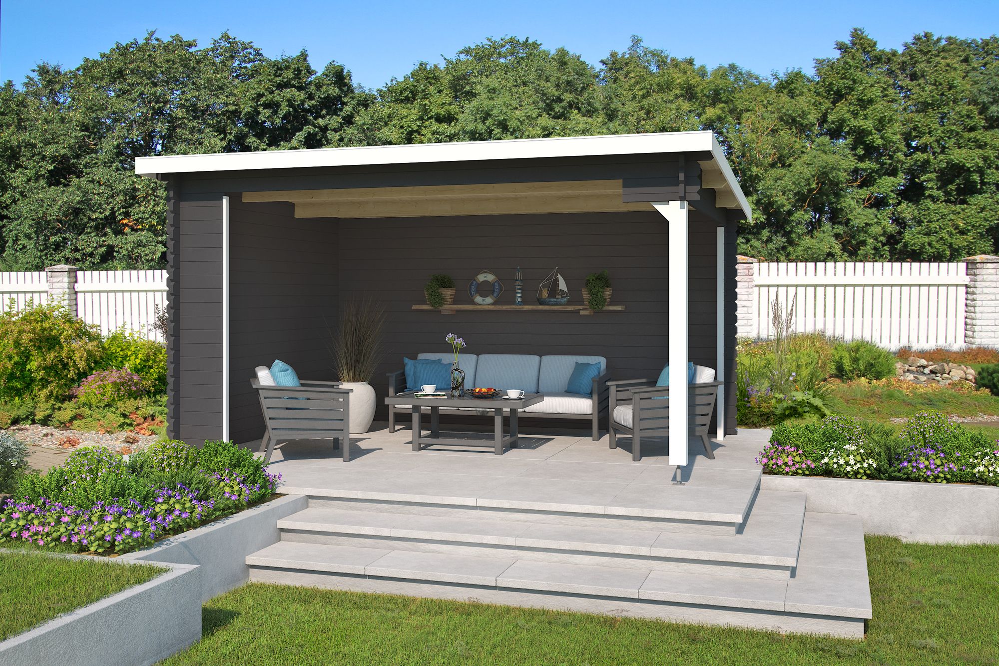 Paviljong Christofer - 14,2 m² Paviljong Christofer - 14,2 m²