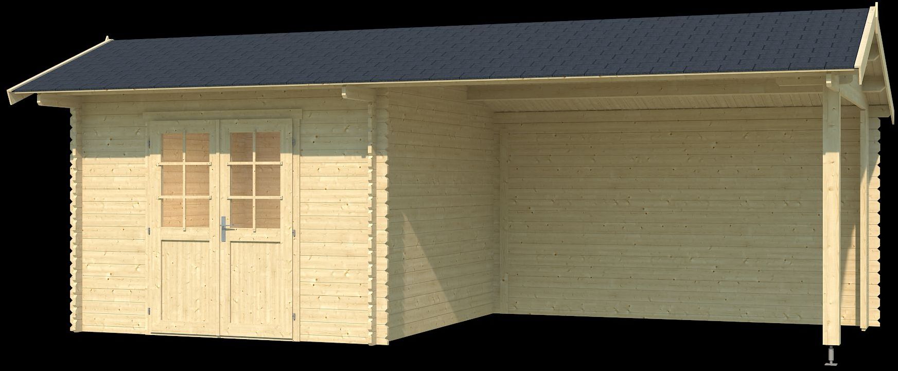 Attefallshus Nancy - 22,4 m² Attefallshus Nancy - 22,4 m²