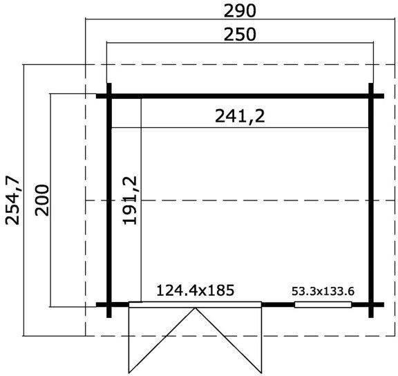 Friggebod Anders B - 5 m