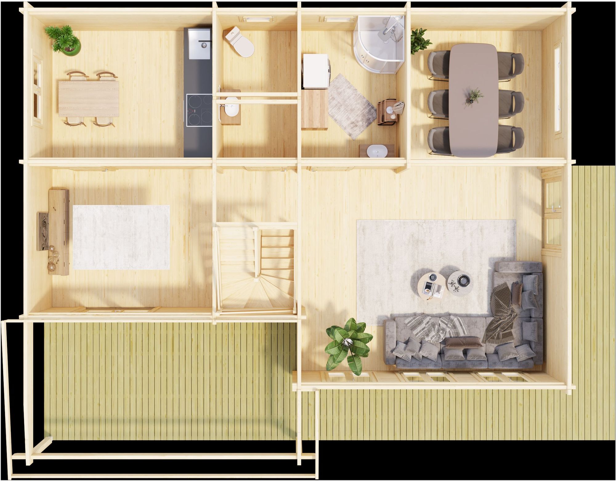 Fritidshus Emilia B XL - 80,7 m² Fritidshus Emilia B XL - 80,7 m²