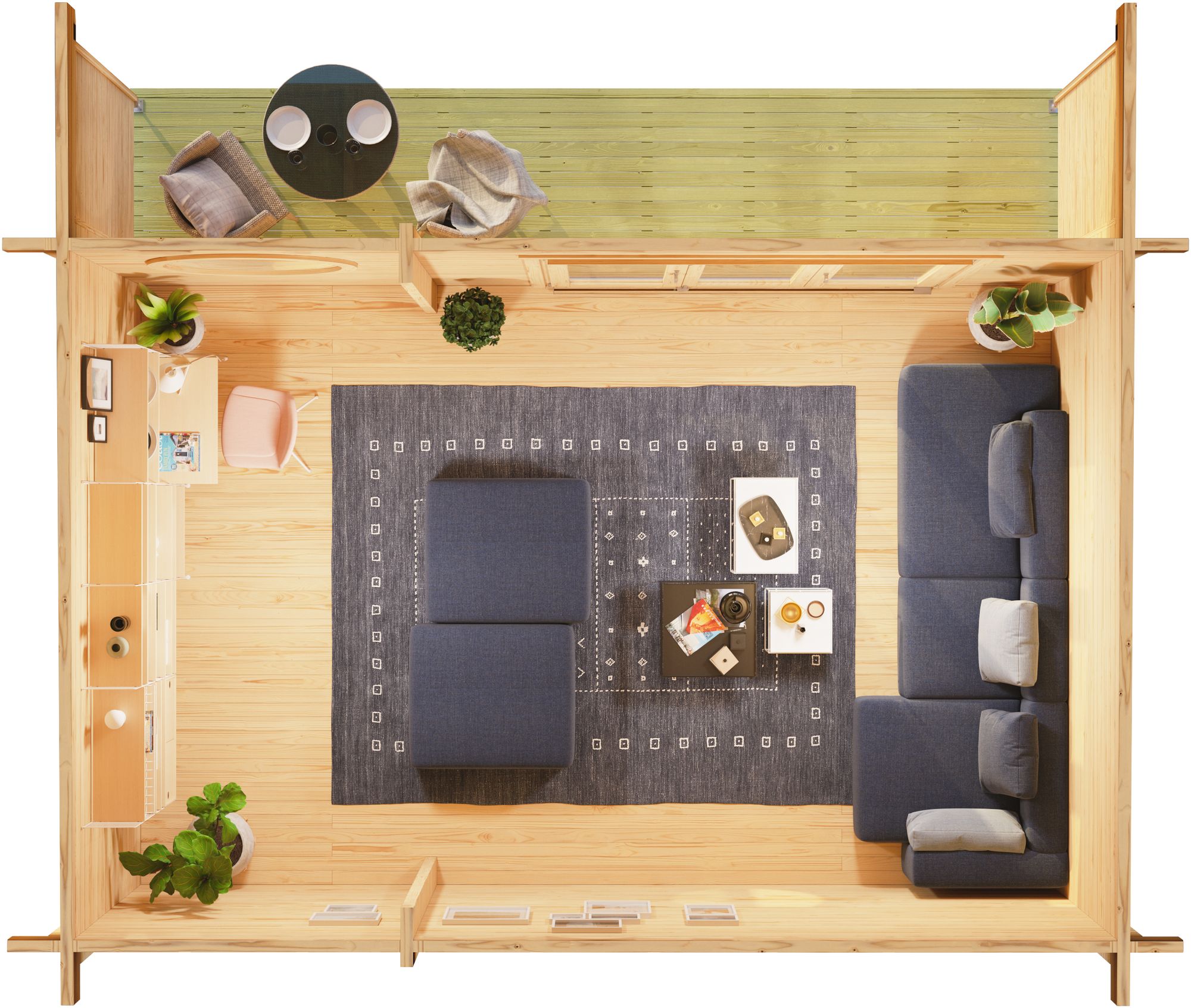 Attefallshus Torvald - 26 m² Attefallshus Torvald - 26 m²