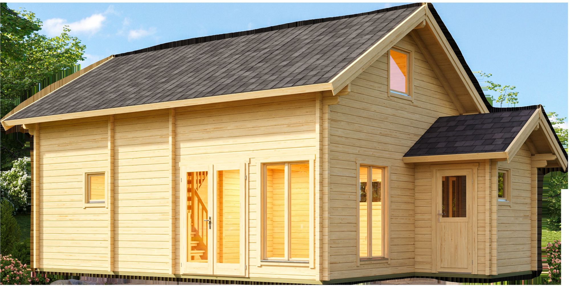 Fritidshus Elliot C - 42,5 m² Fritidshus Elliot C - 42,5 m²