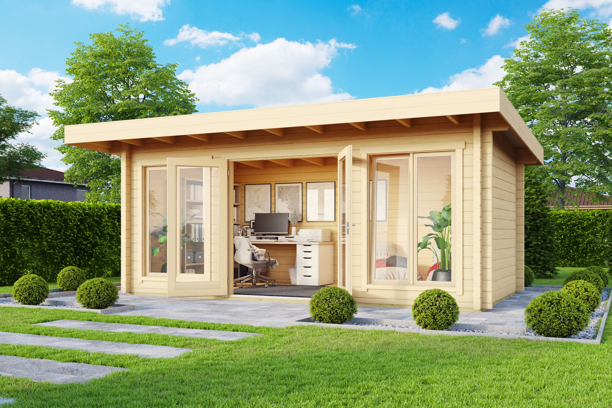 Friggebod Cornelis - 13,5 m² Friggebod Cornelis - 13,5 m²