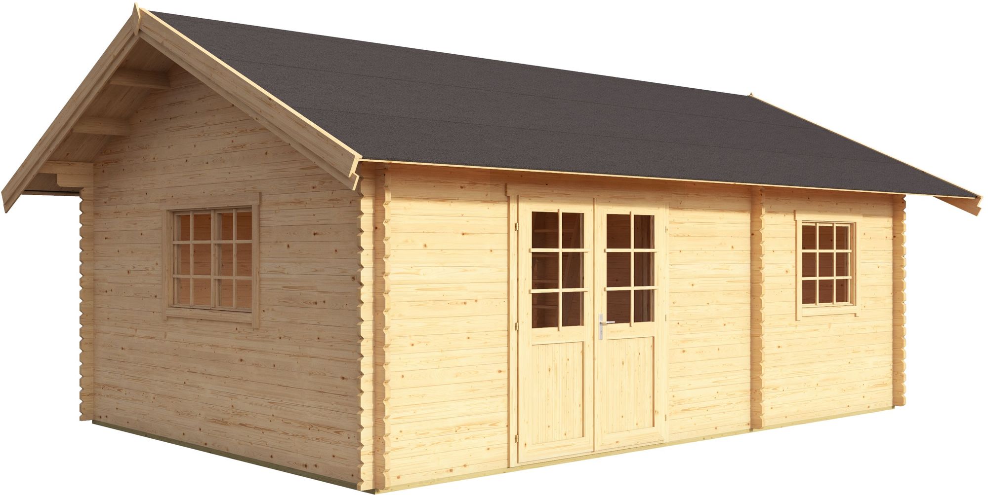 Attefallshus Lina Silver - 24,3 m² Attefallshus Lina Silver - 24,3 m²