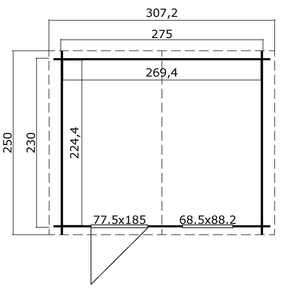 Abstellraum Abel B - 6,3 m² Abstellraum Abel B - 6,3 m²