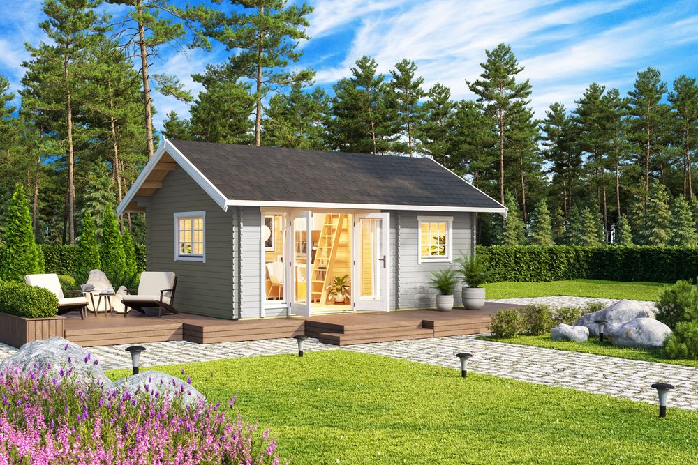 Attefallhaus Lina B .V1 - 22,4 m² Attefallhaus Lina B .V1 - 22,4 m²