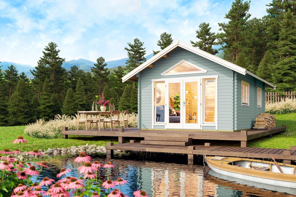 Attefall Haus Lina B .V2 - 22,4 m² Attefall Haus Lina B .V2 - 22,4 m²