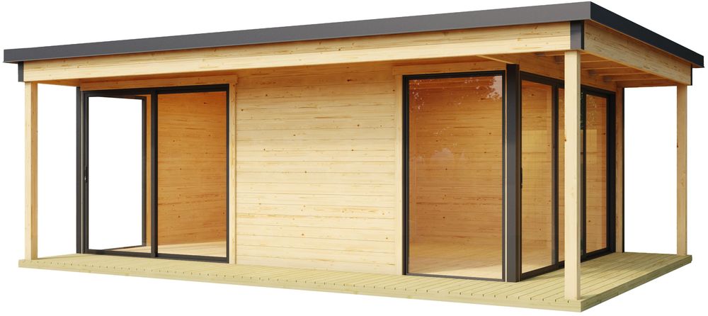 Attefallhaus Katja C .V2 - 23,5 m² Attefallhaus Katja C .V2 - 23,5 m²