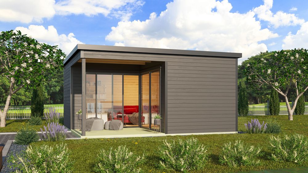 Attefallhaus Katja F .V2 - 25 m² Attefallhaus Katja F .V2 - 25 m²