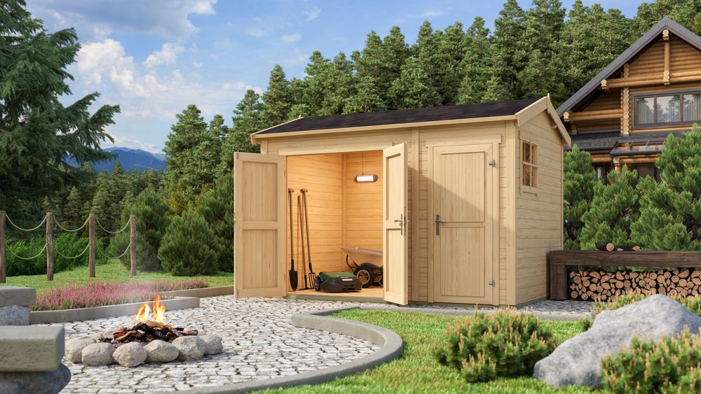 Förråd Isabell C - 7,4 m² Förråd Isabell C - 7,4 m²