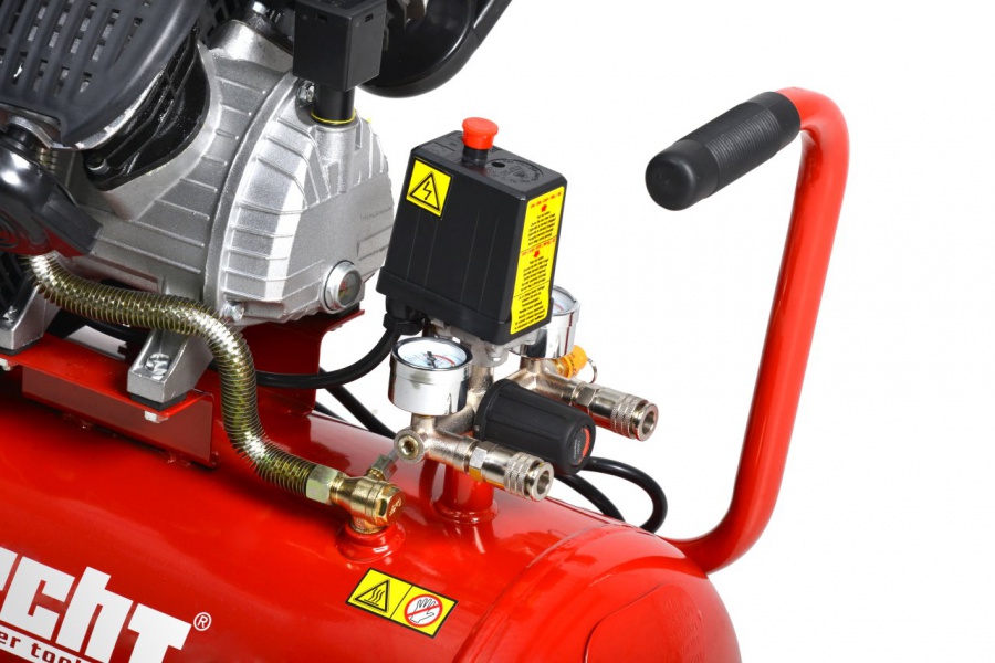 Kompressor med dubbla uttag - 50L 2200W Kompressor med dubbla uttag - 50L 2200W