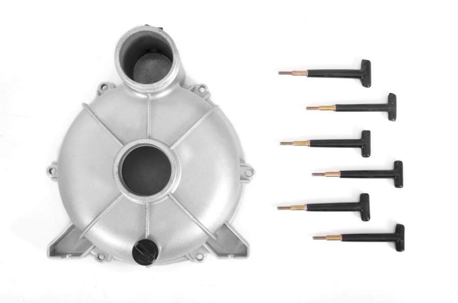 Kraftfull portabel vattenpump - 45m3/h (fr smutsigt vatten)