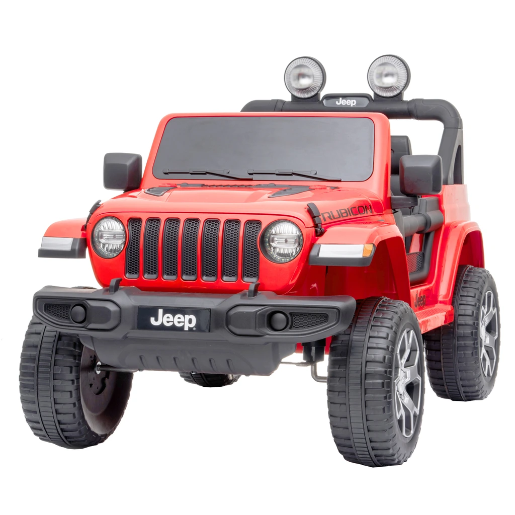 Elbil för barn Jeep Wrangler - Röd