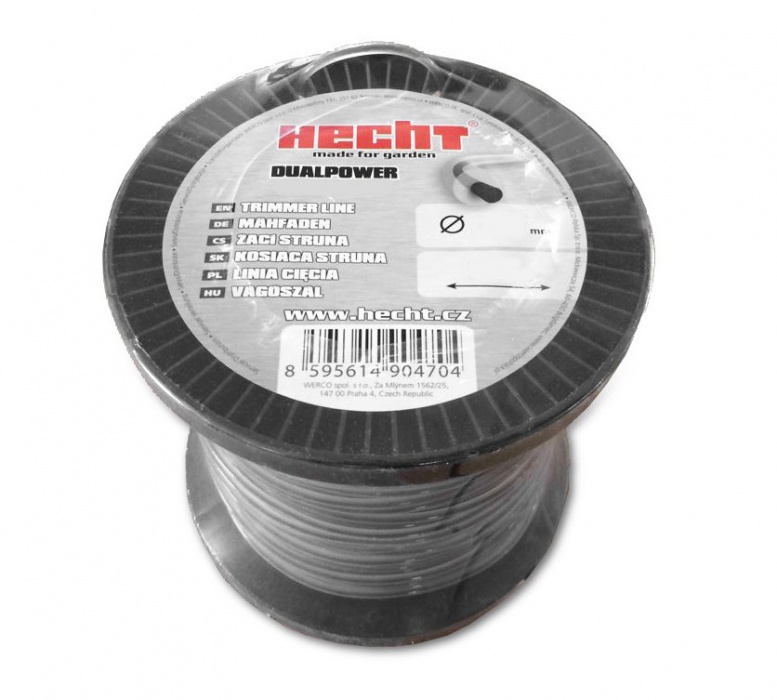 Rund trimmertråd med kärna - 3,0 x 240 m