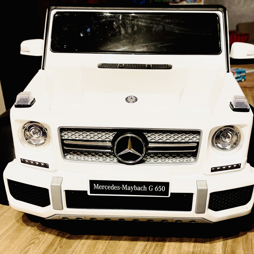 Kundbild Elbil f�r barn - Mercedes A100 Vit