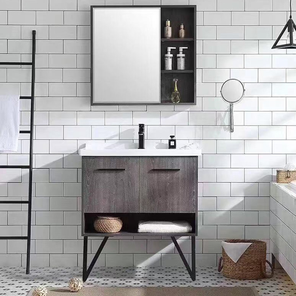 Hamburg Badrumsm�bler 80 cm - paket