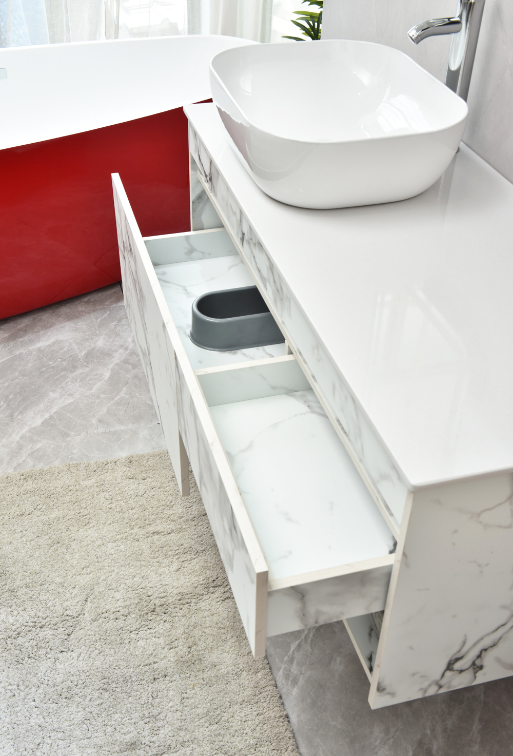 Badrumsm�bler Rock - Marmorimitation