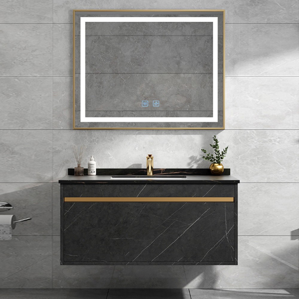 Badezimmermöbel - Waschbecken mit Spiegel Badezimmermöbel - Waschbecken mit Spiegel