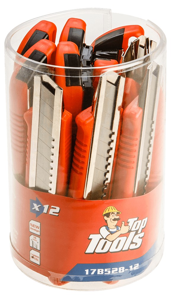 Brytbladskniv, 18 mm (rd)