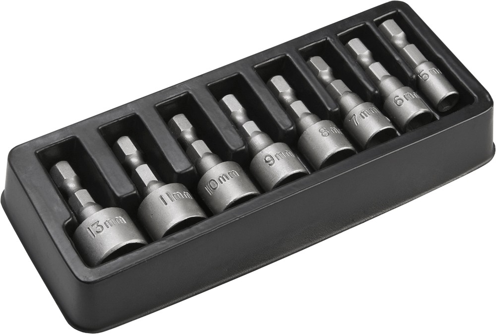 Bitshylsor 1/4\\\", 5-13 mm