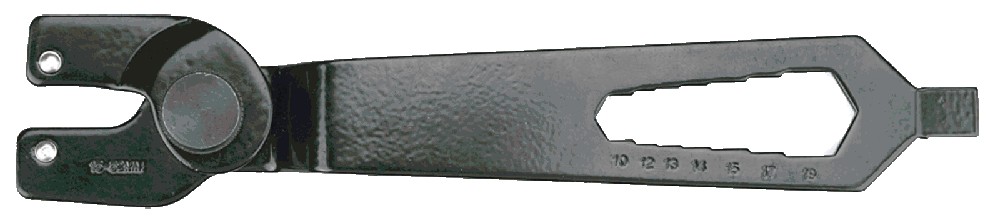 Skiftnyckel, vinkelslip