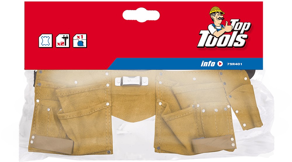 Verktygsbälte / Snickarbälte i läder Verktygsbälte / Snickarbälte i läder