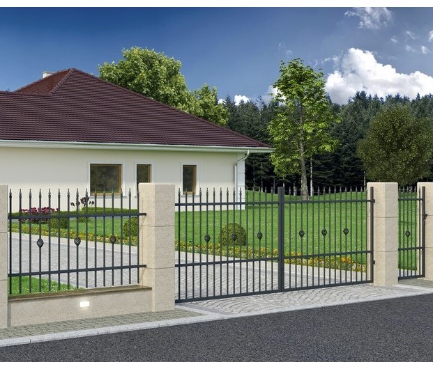 Staket Classical 1 - Smidesstaket fr hem & trdgrd