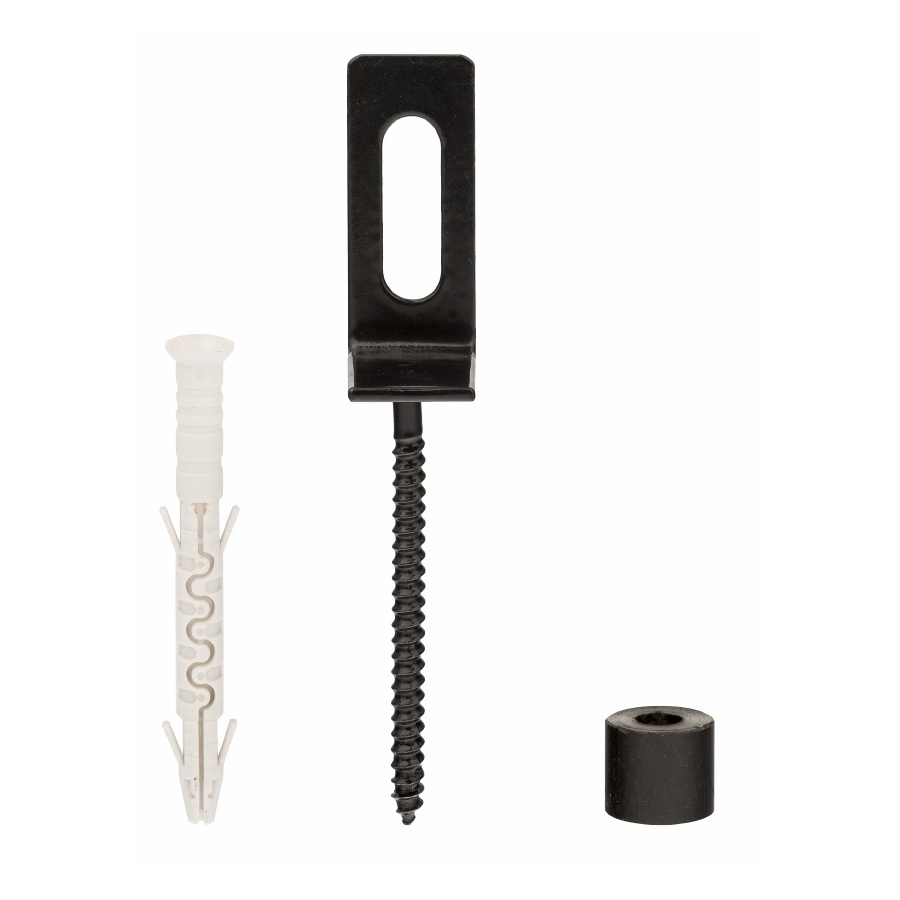 Staketfäste för betongposter - Svart Staketfäste för betongposter - Svart