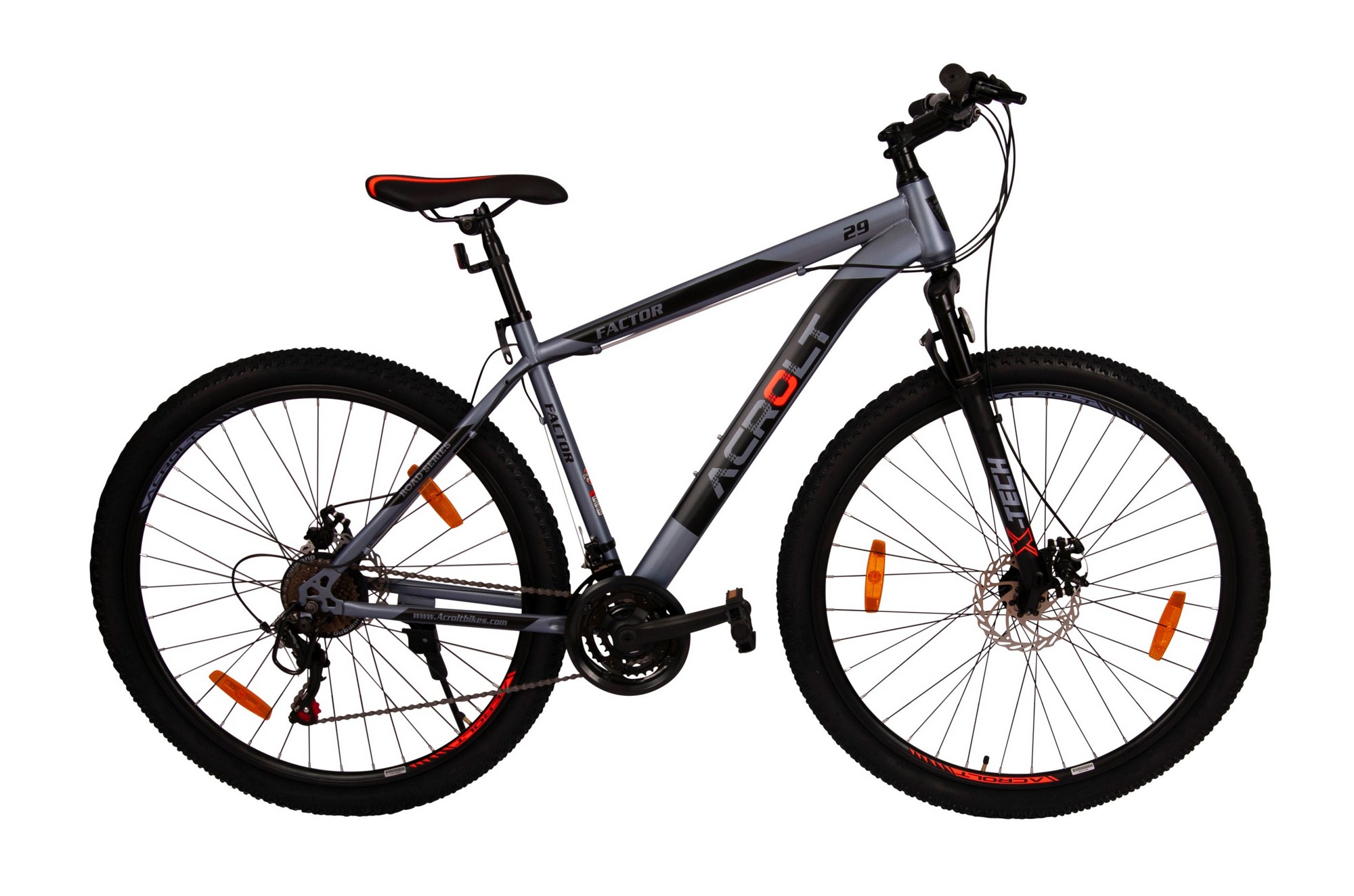 Mountainbike Factor - 27,5" Grau/Orange