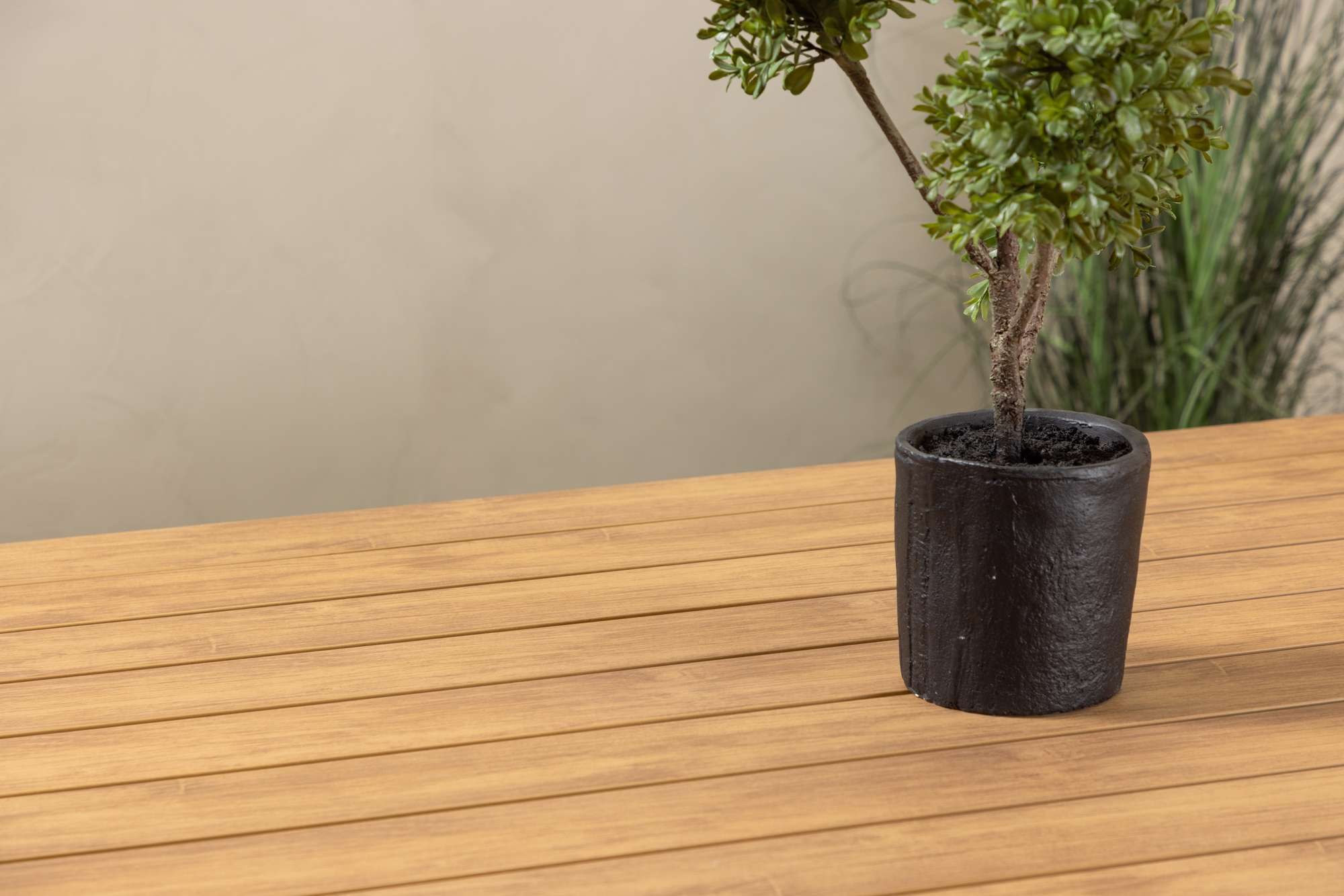 Chania matbord 205 x 90 cm - Beige