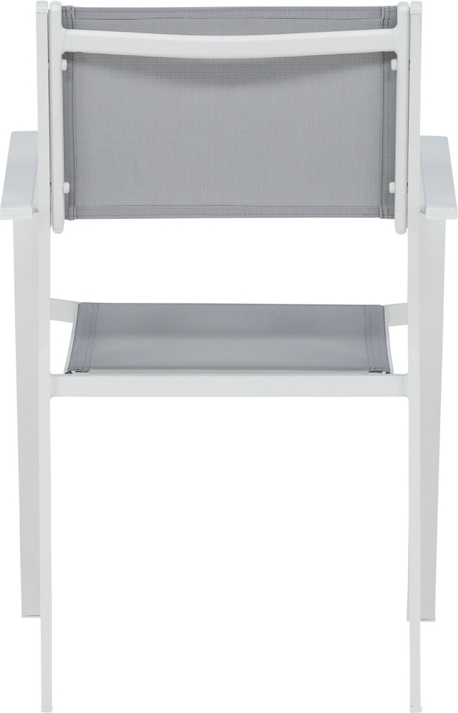 Chania utestol - Grå/Vit Chania utestol - Grå/Vit