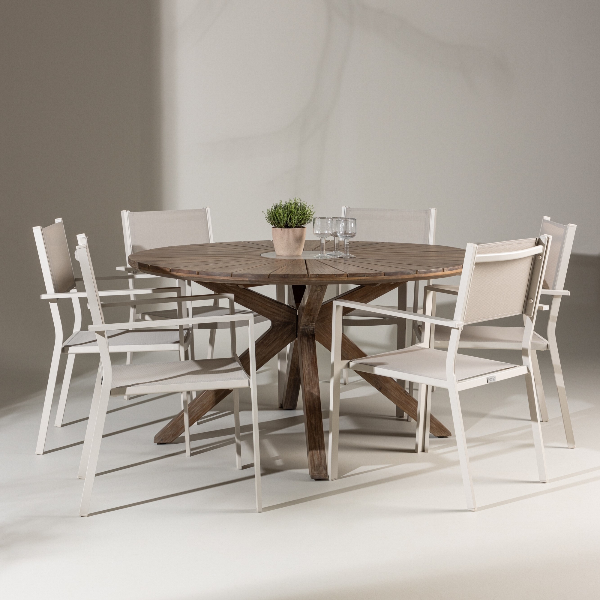 Chania matstol - Beige Chania matstol - Beige