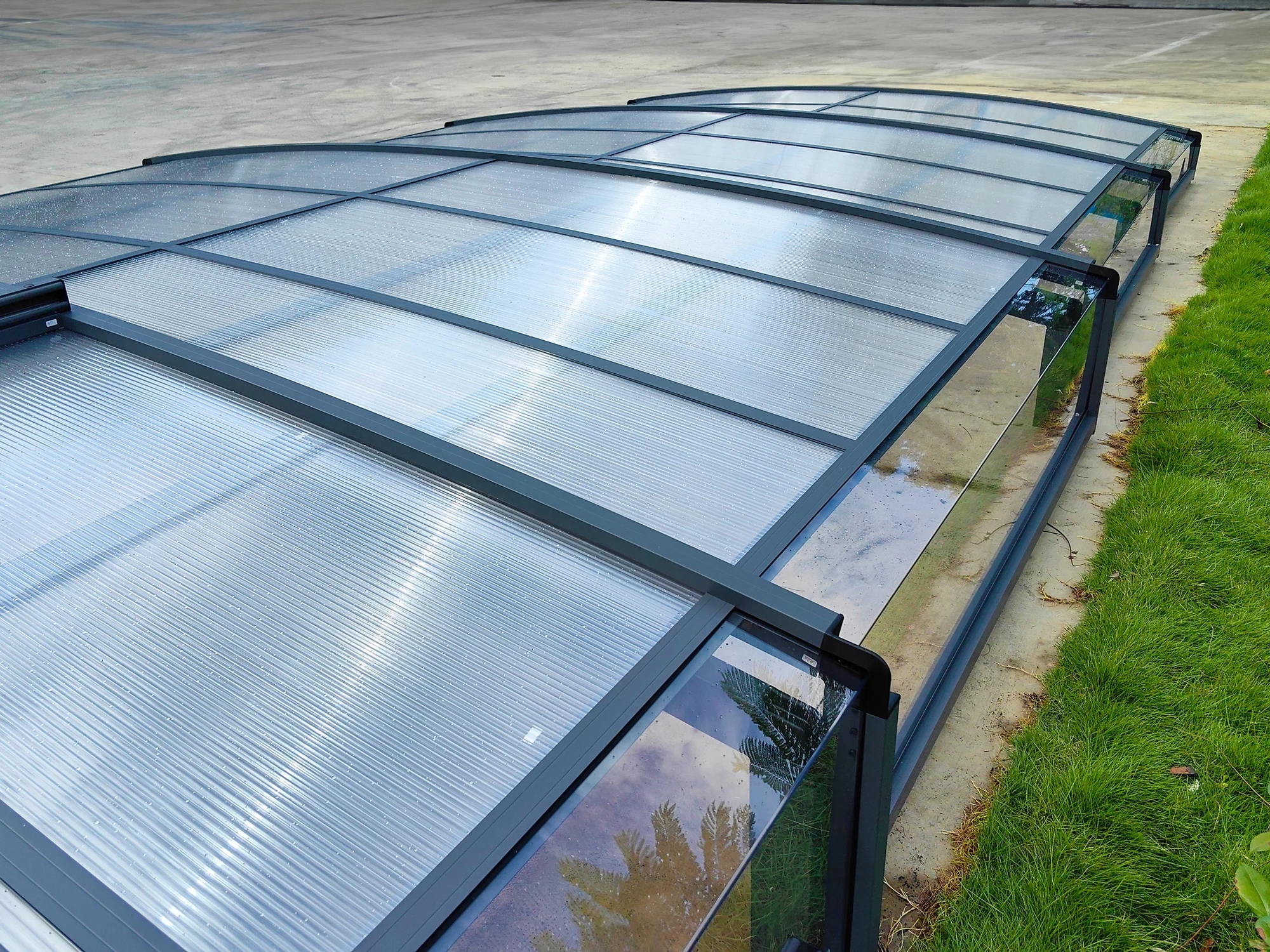 Tak till pool - 4x8 m Tak till pool - 4x8 m