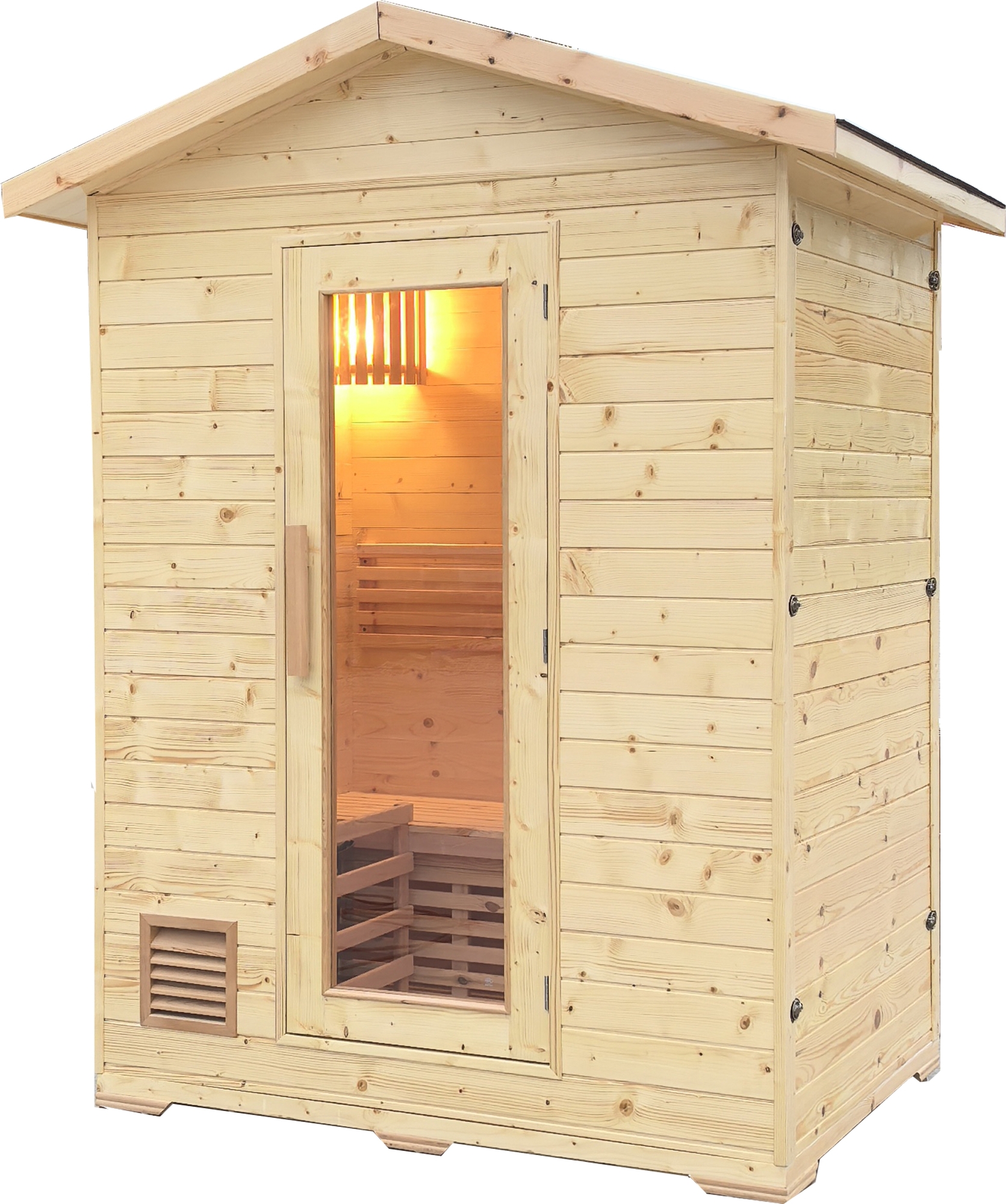 Bastustuga för 3 personer - 1,65m² Bastustuga för 3 personer - 1,65m²