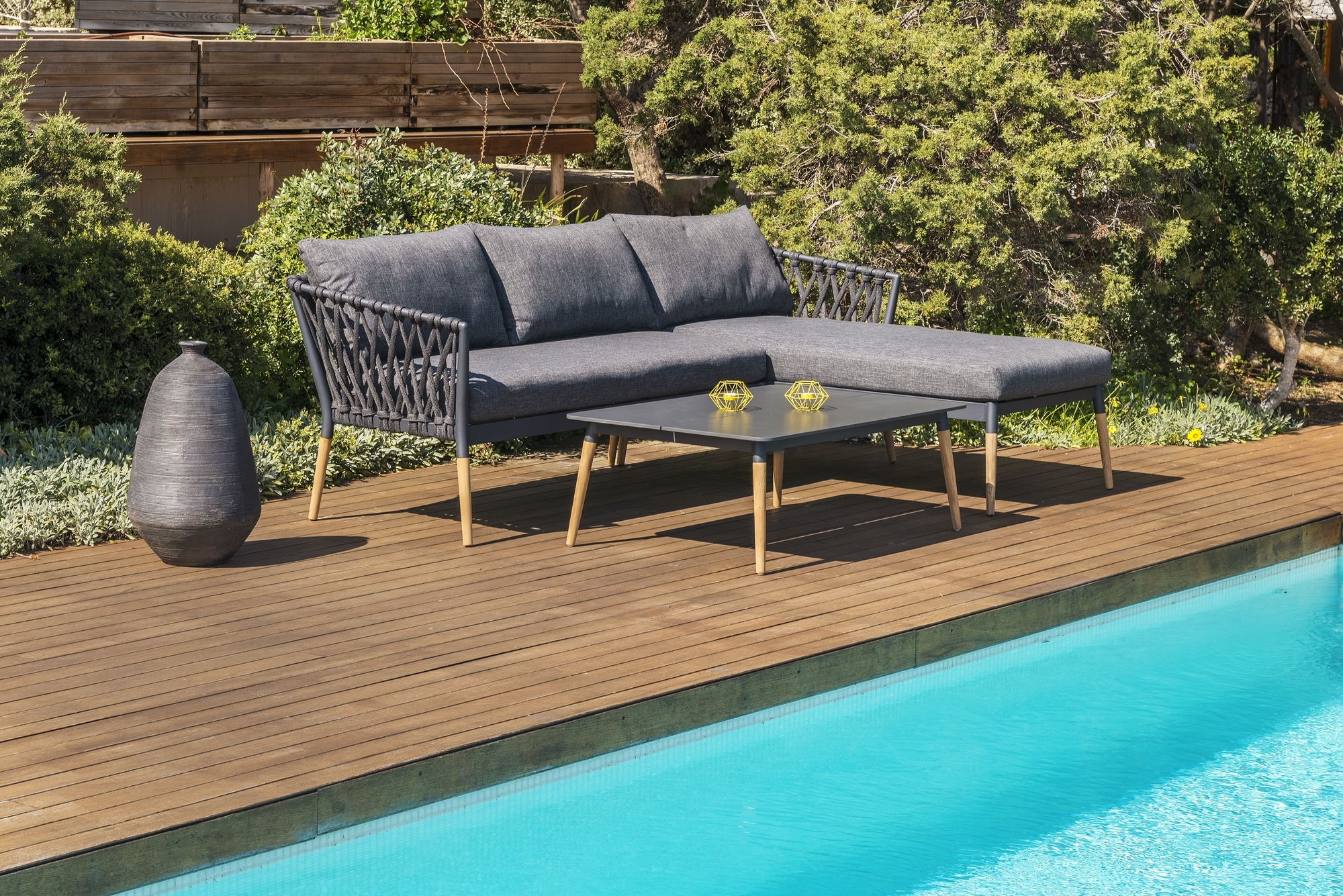 Loungegrupp - panema | Grå Olefin Loungegrupp - panema | Grå Olefin