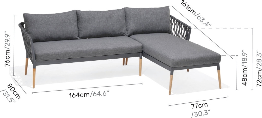 Loungegrupp - panema | Grå Olefin Loungegrupp - panema | Grå Olefin